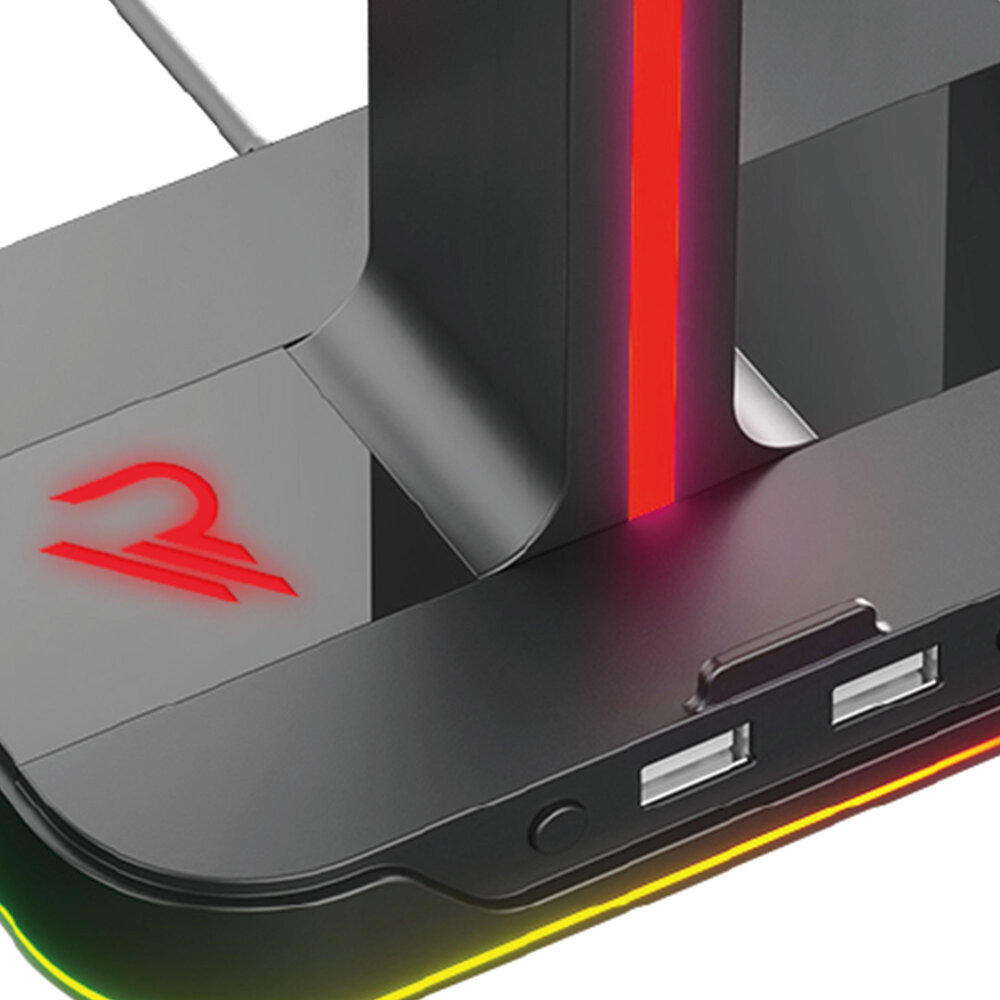 MULTI - DUAL HEADSET STAND SUPPORT CASQUE LED MULTI - DUAL HEADSET STAND SUPPORT CASQUE LED