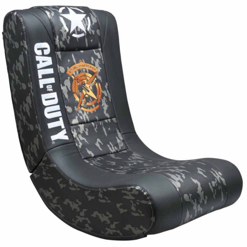 Siège gaming Pro Rock'n'Seat édition Call of Duty - Noir & Gris