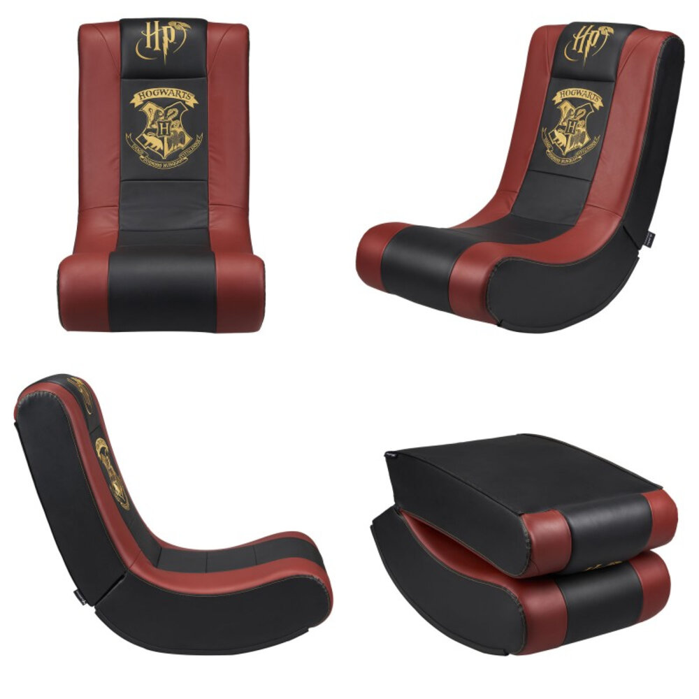 Siège gaming Pro Harry Potter Hogwarts - Noir & Rouge Siège gaming Pro Harry Potter Hogwarts - Noir & Rouge
