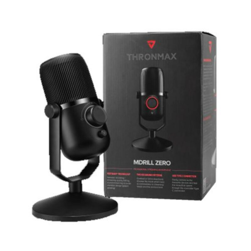 Microphone gaming / streaming Thronmax Mdrill Zero - Noir