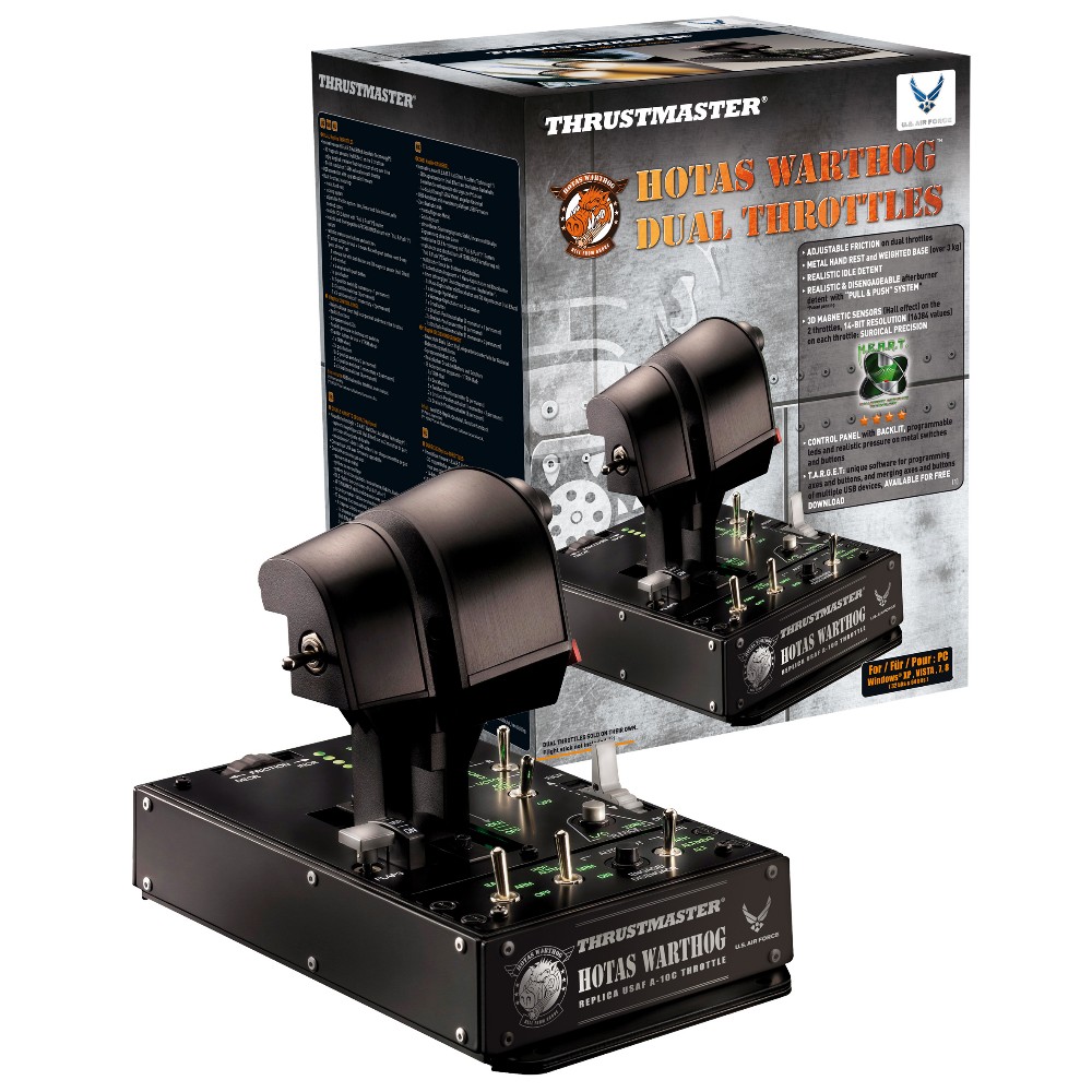 HOTAS WARTHOG DUAL THROTTLE JOYSTICK HOTAS WARTHOG DUAL THROTTLE JOYSTICK