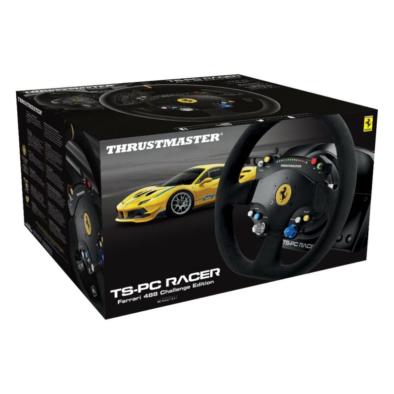 TS-PC RACER 488 CHALLENGE ED. volant pc sous licence Ferrari