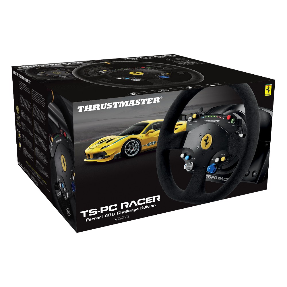 TS-PC RACER 488 CHALLENGE ED. volant pc sous licence Ferrari TS-PC RACER 488 CHALLENGE ED. volant pc sous licence Ferrari