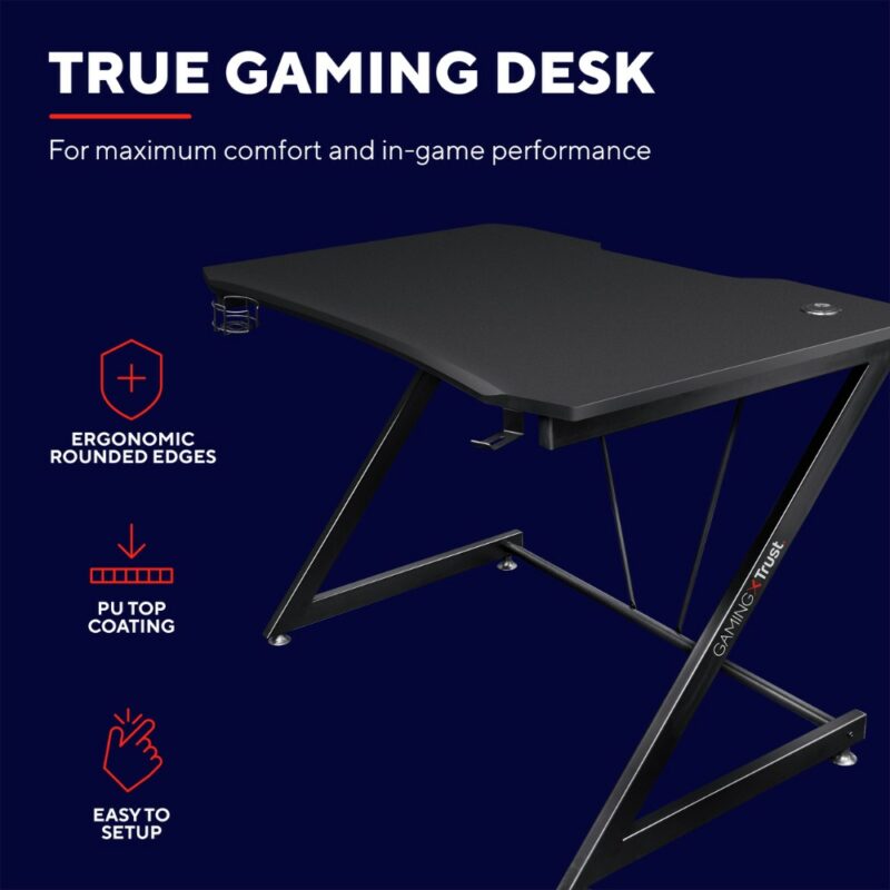 Bureau gaming GXT 711X Dominus - Noir