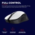 Souris optique gaming sans fil GXT 923 YBar - Blanc
