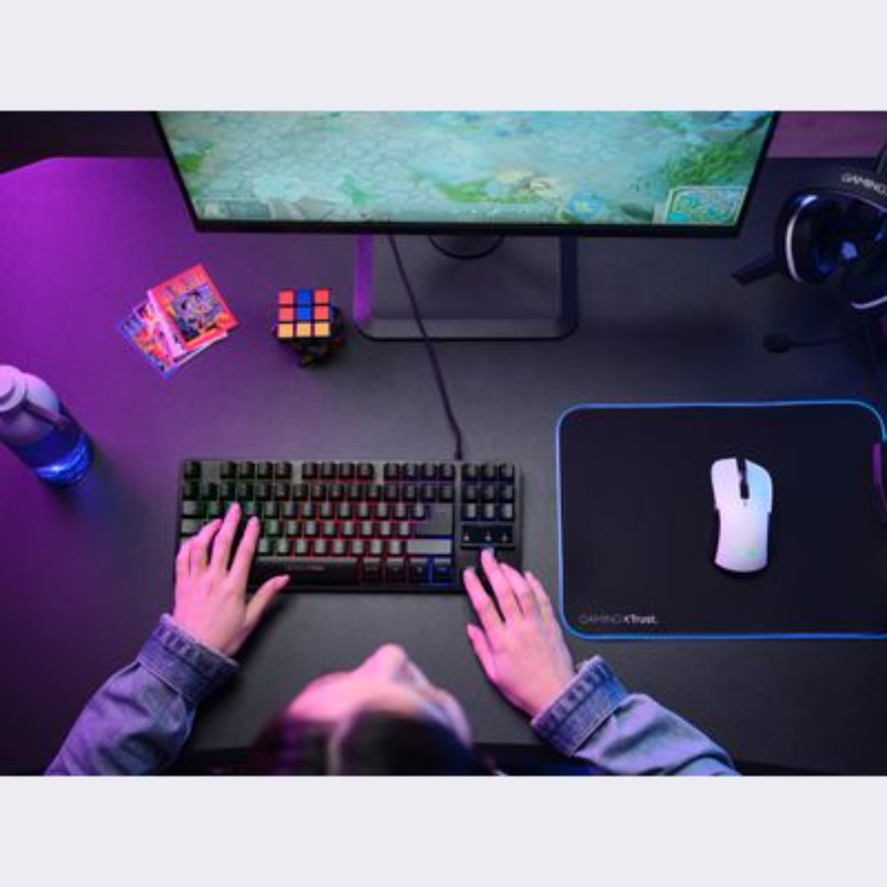 Souris optique gaming sans fil GXT 923 YBar - Blanc Souris optique gaming sans fil GXT 923 YBar - Blanc
