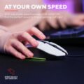 Souris optique gaming GXT 109W Felox - Blanc