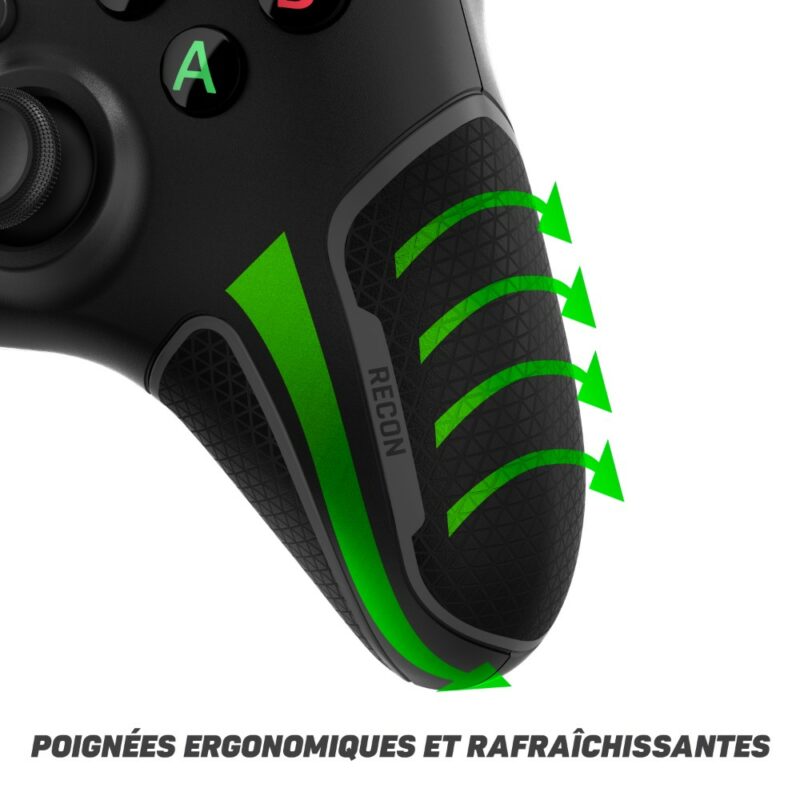 Manette de jeu Recon pour PC & Xbox - Noir