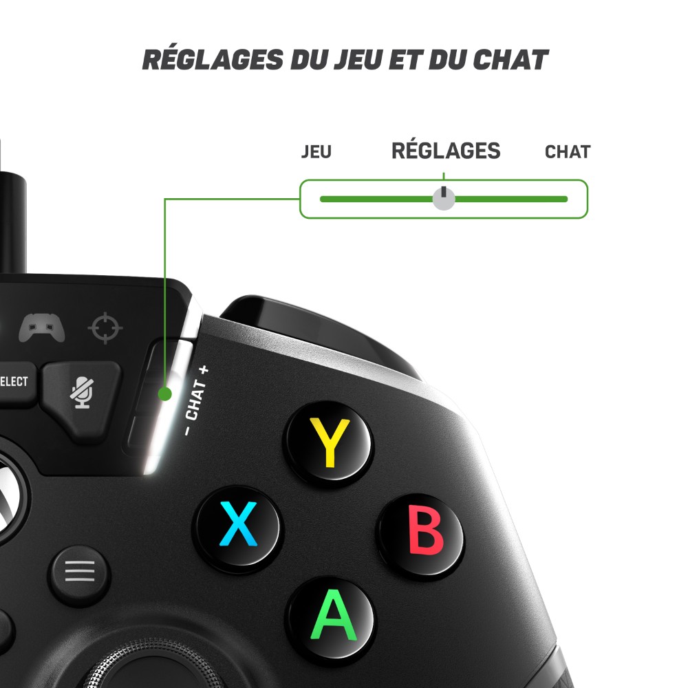 Manette de jeu Recon pour PC & Xbox - Noir Manette de jeu Recon pour PC & Xbox - Noir