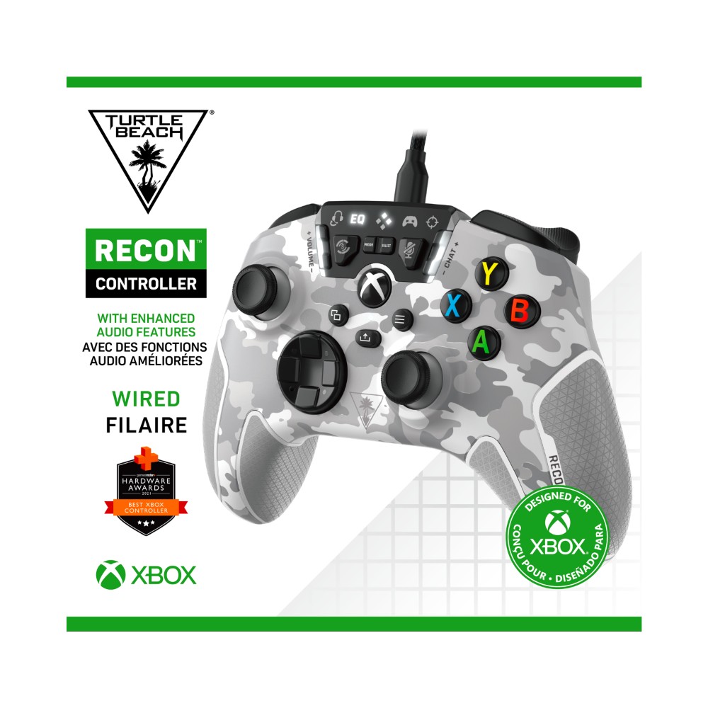 Manette de jeu Recon pour PC & Xbox Series S / X / One - Camo arctique Manette de jeu Recon pour PC & Xbox Series S / X / One - Camo arctique
