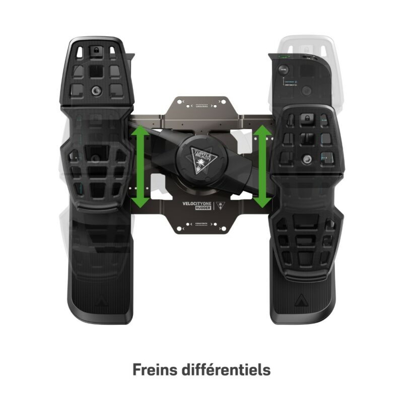 Accessoire pour pédalier (palonnier) VelocityOne Rudder pour PC & Xbox Series S / X / One