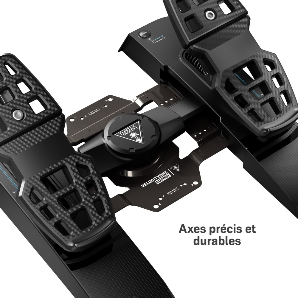 Accessoire pour pédalier (palonnier) VelocityOne Rudder pour PC & Xbox Series S / X / One Accessoire pour pédalier (palonnier) VelocityOne Rudder pour PC & Xbox Series S / X / One