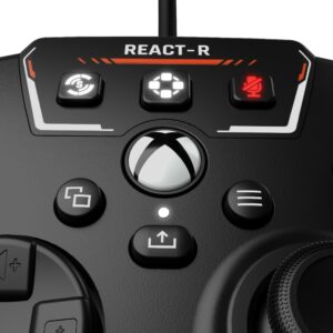 Manette de jeu React-R pour PC & Xbox Series S / X / One - Noir Manette de jeu React-R pour PC & Xbox Series S / X / One - Noir