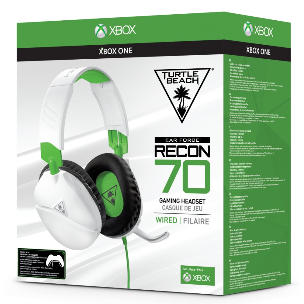 Casque gaming Recon 70X pour Xbox One - Blanc Casque gaming Recon 70X pour Xbox One - Blanc