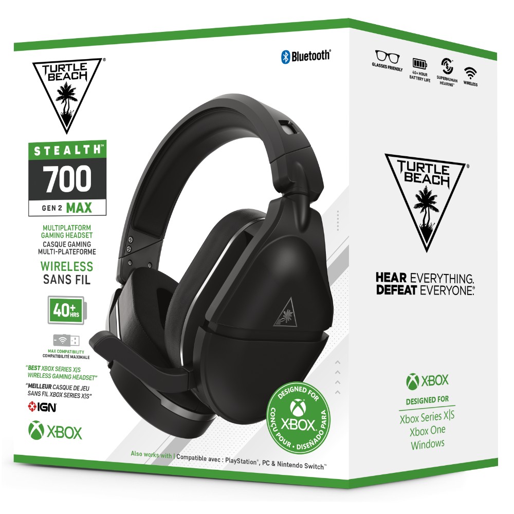 Micro-casque gaming sans fil 2ème génération Stealth 700 Max - Noir Micro-casque gaming sans fil 2ème génération Stealth 700 Max - Noir