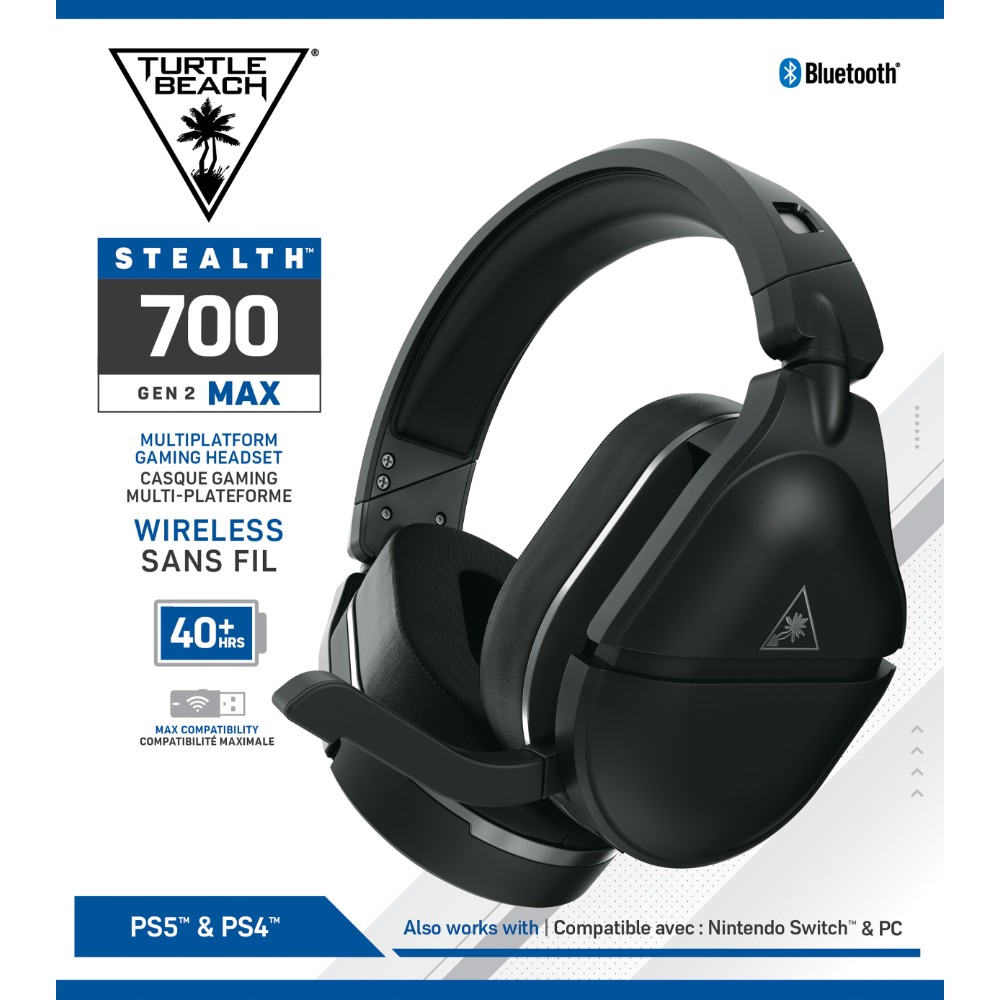 Casque gaming sans fil Stealth 700P Max Gen 2 pour PS5 - Noir Casque gaming sans fil Stealth 700P Max Gen 2 pour PS5 - Noir