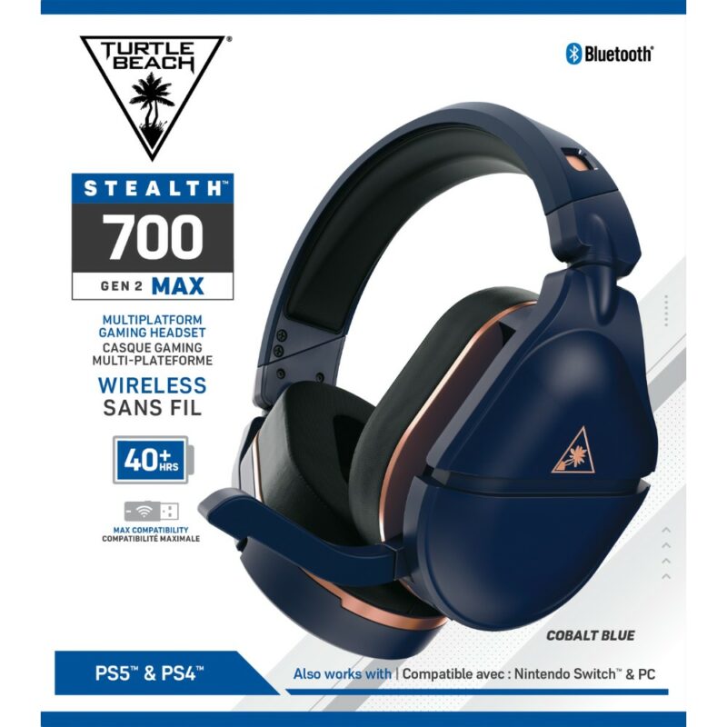 Casque gaming sans fil Stealth 700P Max Gen 2 pour PS4 & PS5 - Cobalt