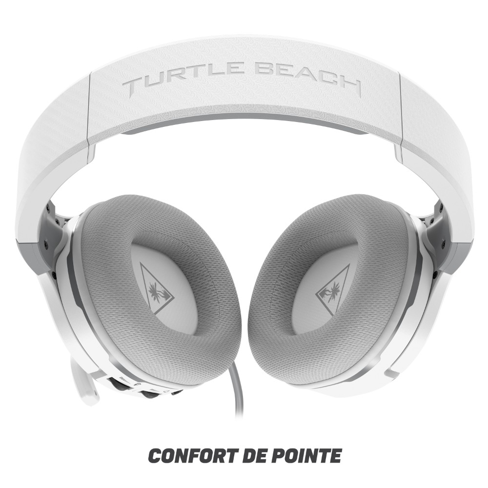 Casque-micro gaming filaire Recon 200 Gen 2 - Blanc Casque-micro gaming filaire Recon 200 Gen 2 - Blanc