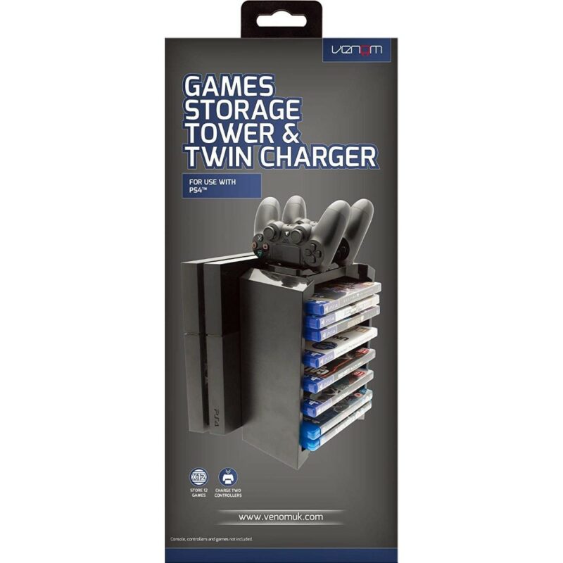 Tour de rangement & Chargeur double