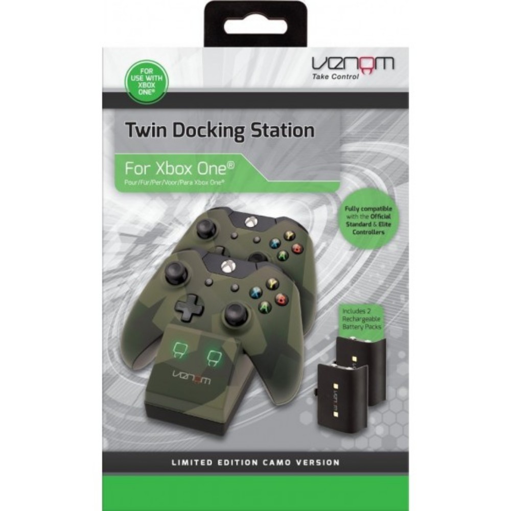 CHARGE STAND+2BATTERIES CAMO X XBOX ONE CHARGE STAND+2BATTERIES CAMO X XBOX ONE