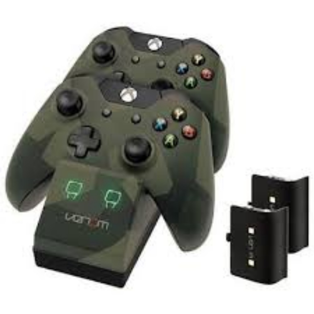 CHARGE STAND+2BATTERIES CAMO X XBOX ONE CHARGE STAND+2BATTERIES CAMO X XBOX ONE