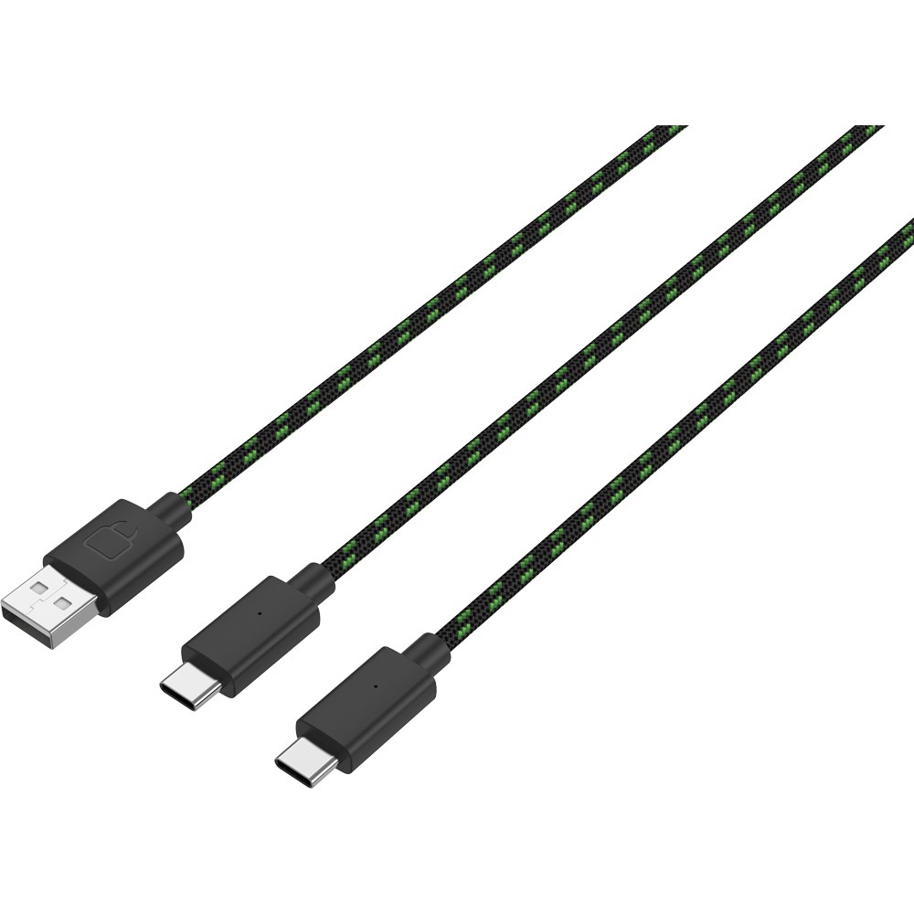 Pack de deux batteries rechargeables pour manette de jeu Xbox Series S & X - Noir Pack de deux batteries rechargeables pour manette de jeu Xbox Series S & X - Noir