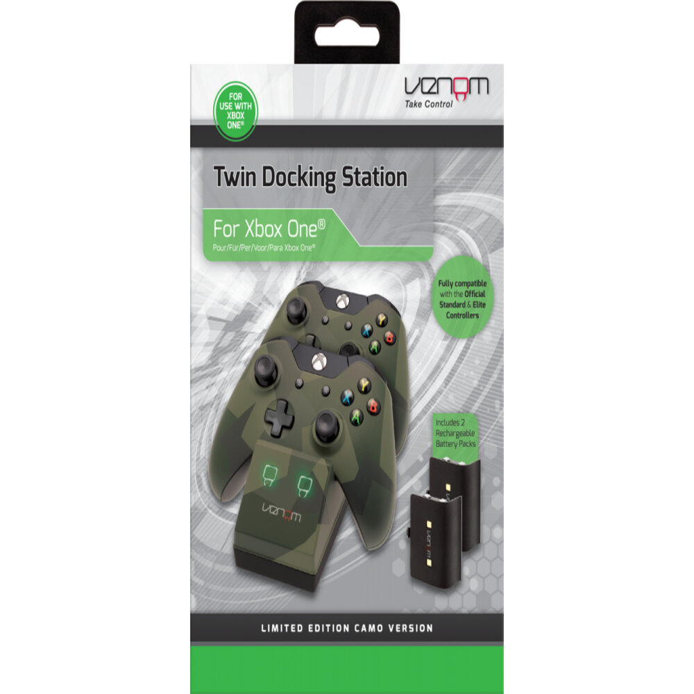 CHARGE STAND+2BATTERIES CAMO X XBOX ONE CHARGE STAND+2BATTERIES CAMO X XBOX ONE